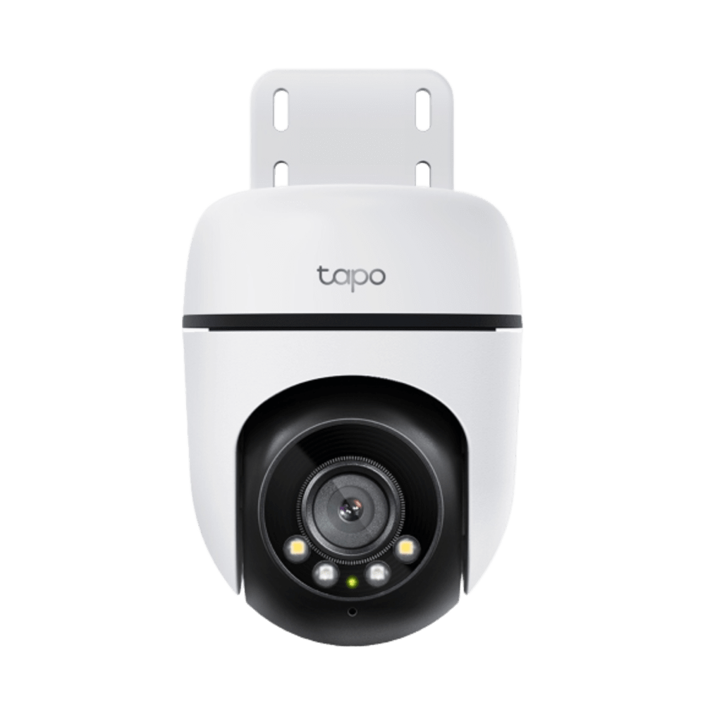 Cámara de Seguridad PTZ Exterior Wi-Fi / 2K 3 Megapixel (2304×1296) / 360° Panorámica Horizontal + 130° Vertical / Seguimiento Inteligente de Movimiento / Visión Nocturna a Color / IP65 / Compatible Alexa y Google Home